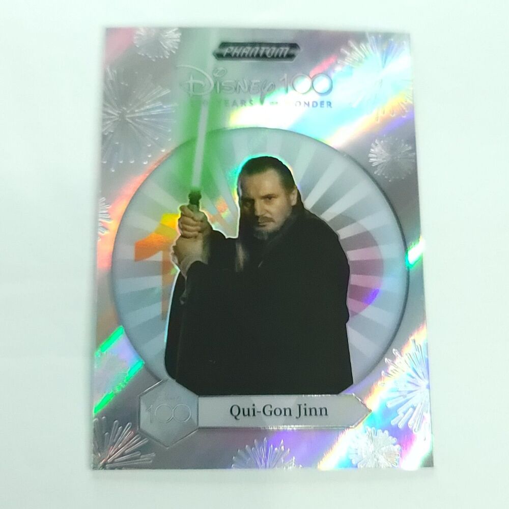 Qui-Gon Jinn Star Wars Kakawow Disney 100 Year Wonder Phantom Fireworks 007/100